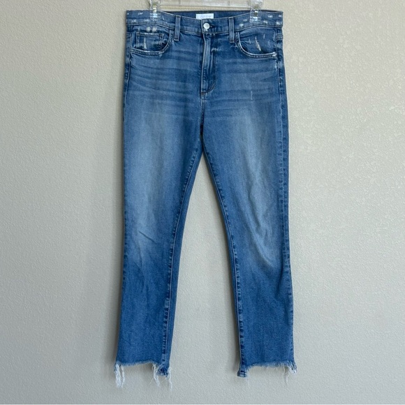 Joe’s Jeans The Luna High Rise Cigarette Ankle Jeans Women’s Size 28 Medium Blue - Picture 2 of 9